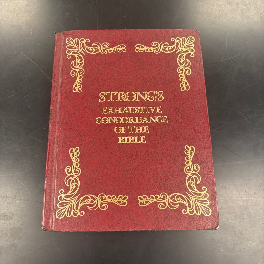 VERY RARE - Strong's Exhaustive Concordance of the Bible MacDonald
